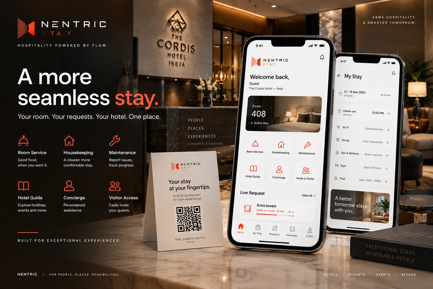 Nentric stay system in practice